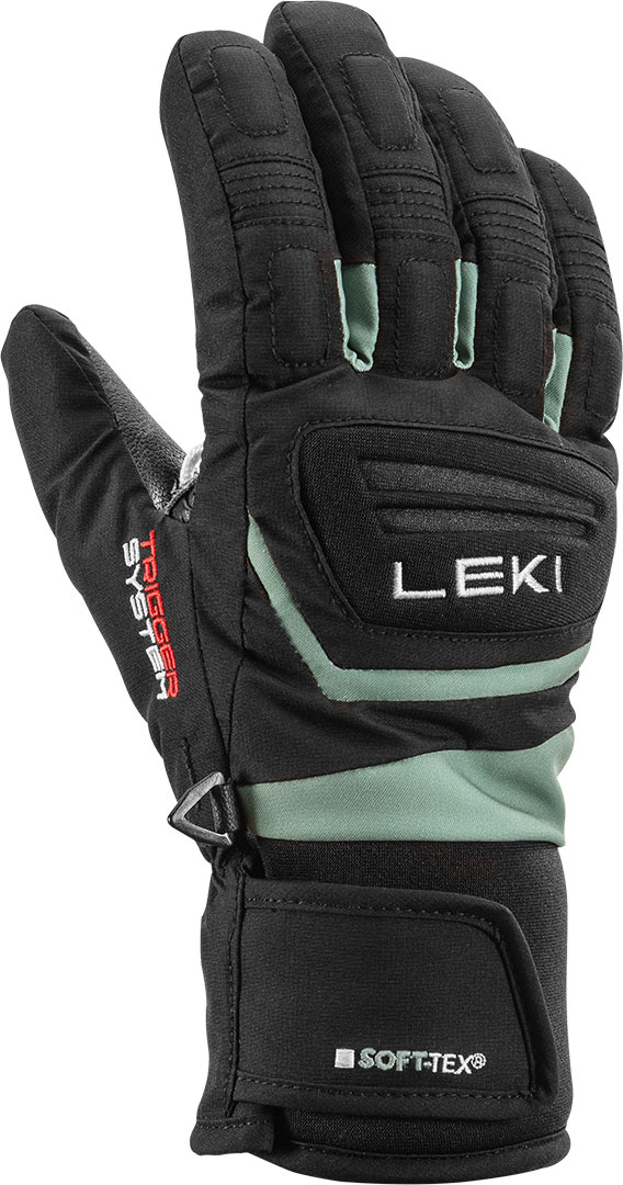 

Leki Детские перчатки Griffin 3d junior black/dusty green 8.0