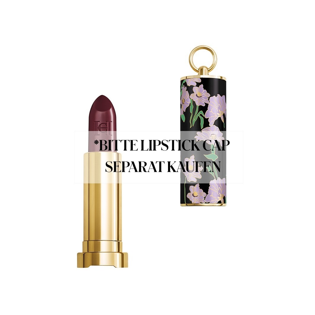 Помада для губ fabulous kiss lipstick satin Carolina Herrera, satin purple 395 - purple drama, вес 3.5 гр. — фото 2