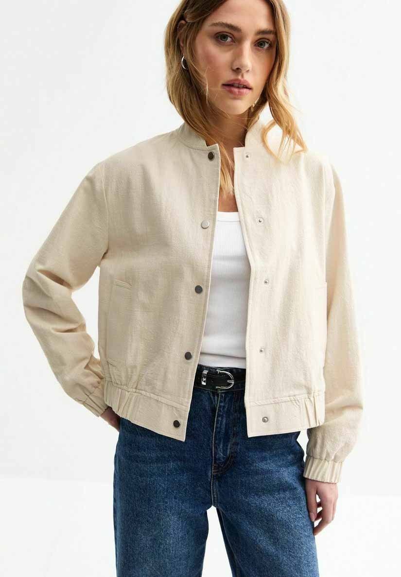 

Куртка-бомбер STONE LIGHTWEIGHT New Look, цвет Stone