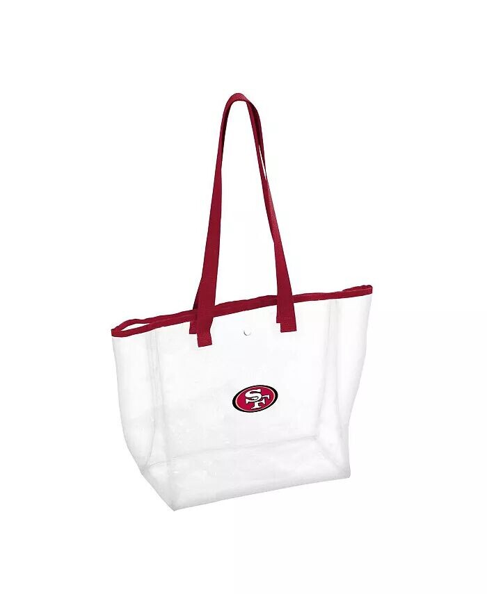 

Женская прозрачная сумка-тоут San Francisco 49ers Stadium Logo Brands, красный