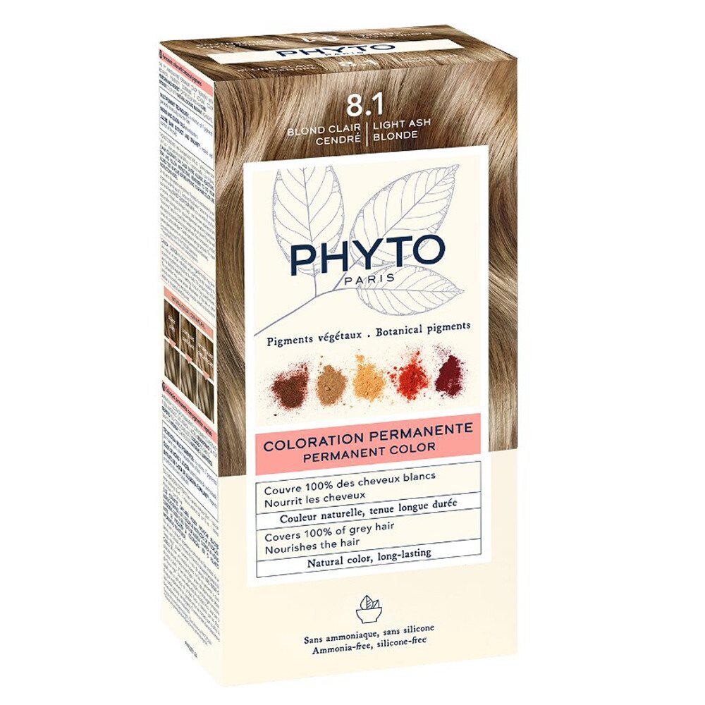 

Краска для волос Phyto Color 8.1 Rubio Claro Ceniza