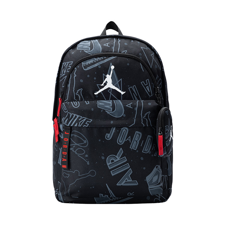 

Jordan Полиэстеровый рюкзак унисекс с граффити черный, Graffiti Black