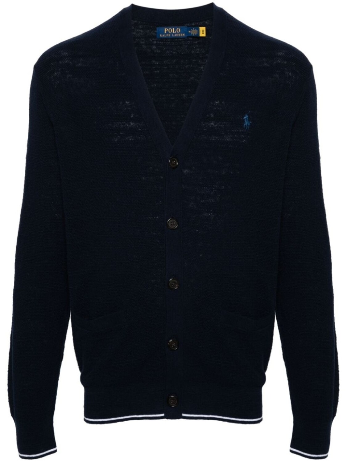 

Polo Ralph Lauren кардиган с вышивкой Polo Pony, синий