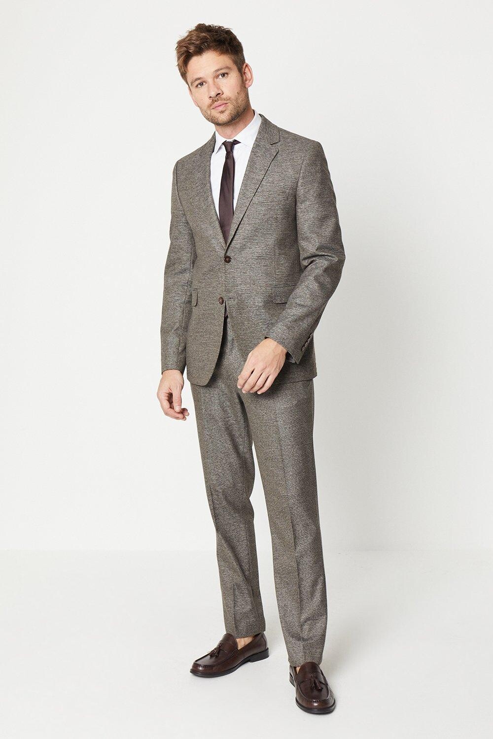 

Костюмные брюки Heritage Puppytooth Burton, коричневый