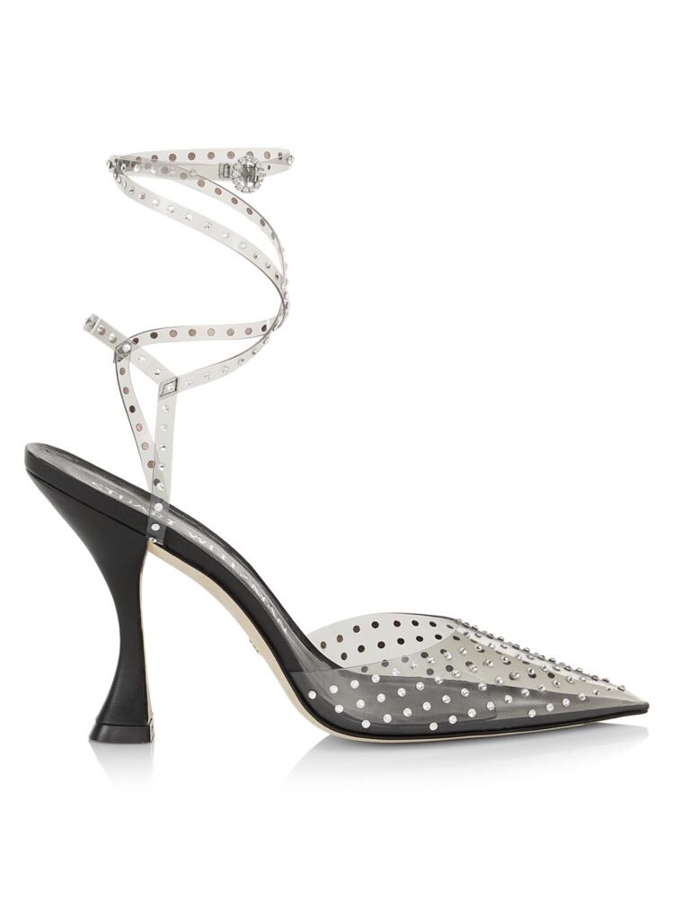 

Туфли с глэм-запахом Stuart Weitzman, черный