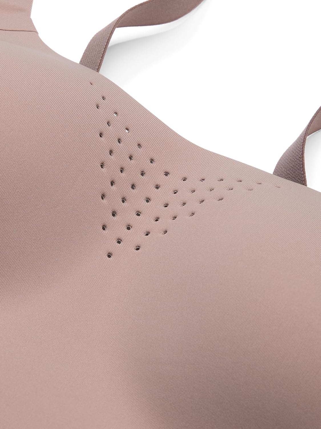 Женский спортивный бюстгальтер Victoria's Secret VSX Featherweight Max, с высокой ударопрочностью и без косточек (32A-38DD), Bare Taupe — фото 4