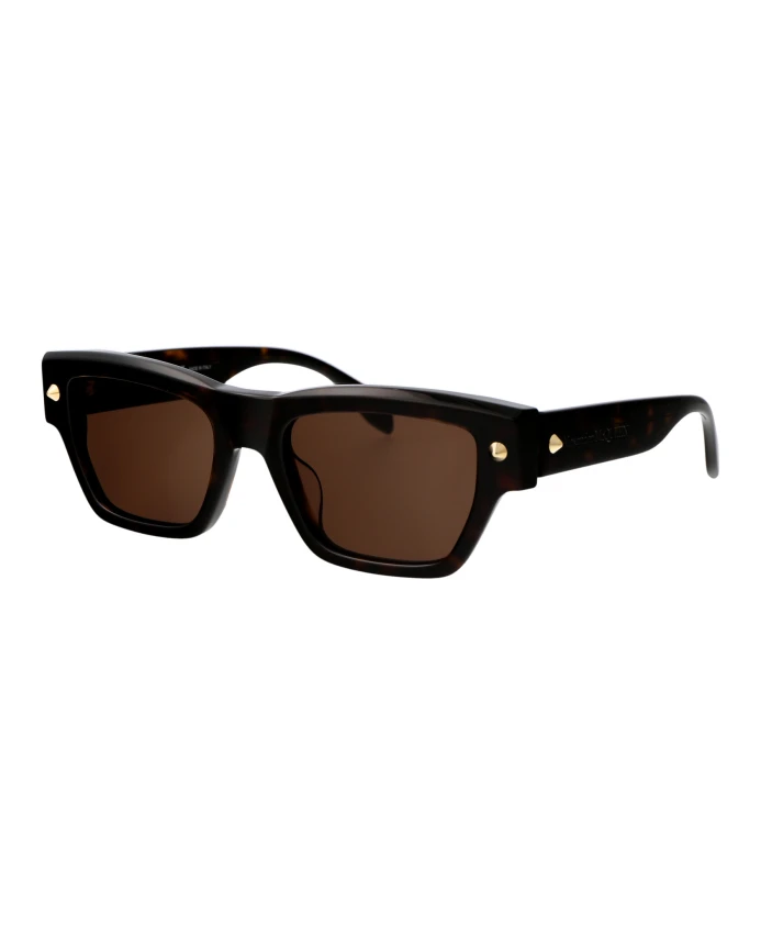 

Стильные солнцезащитные очки am0409s Alexander Mcqueen, коричневый
