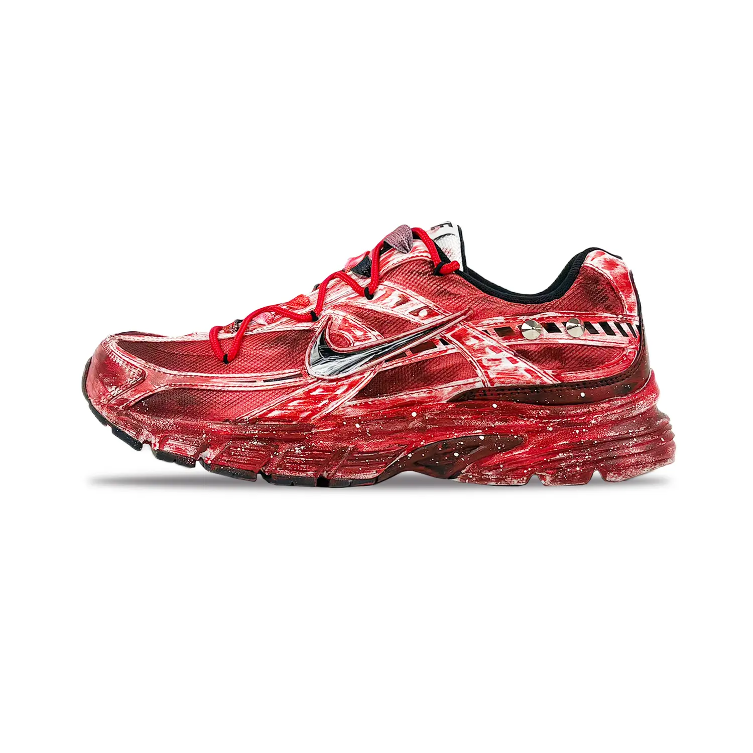 

Nike Кроссовки Initiator с низким верхом, износостойкие, дышащие, повседневные, для городских поездок, цвет "красный, тень"