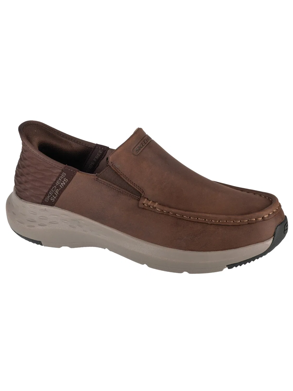 Низкие туфли 'Skechers Slip-Ins Parson - Oswin' Skechers, Dark Brown — фото 2
