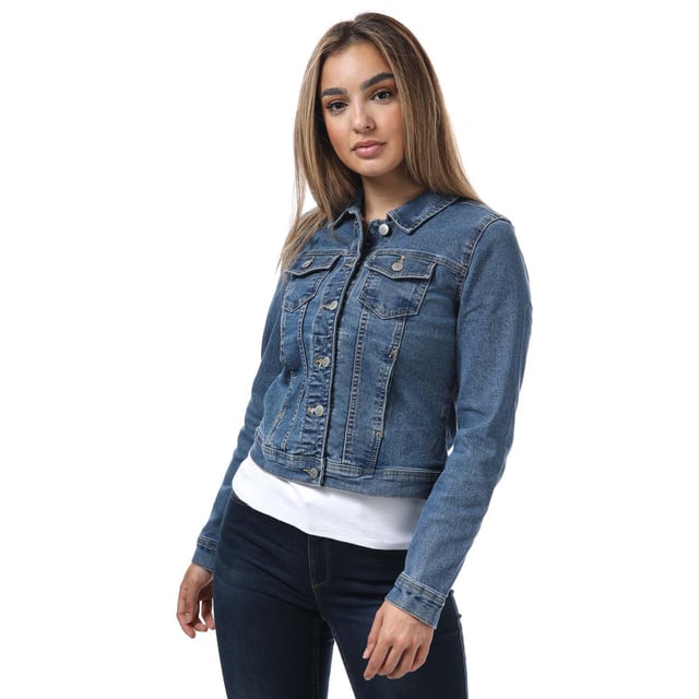 

Veste Jean Wonder Life для женщин в джинсовой одежде Only, синий