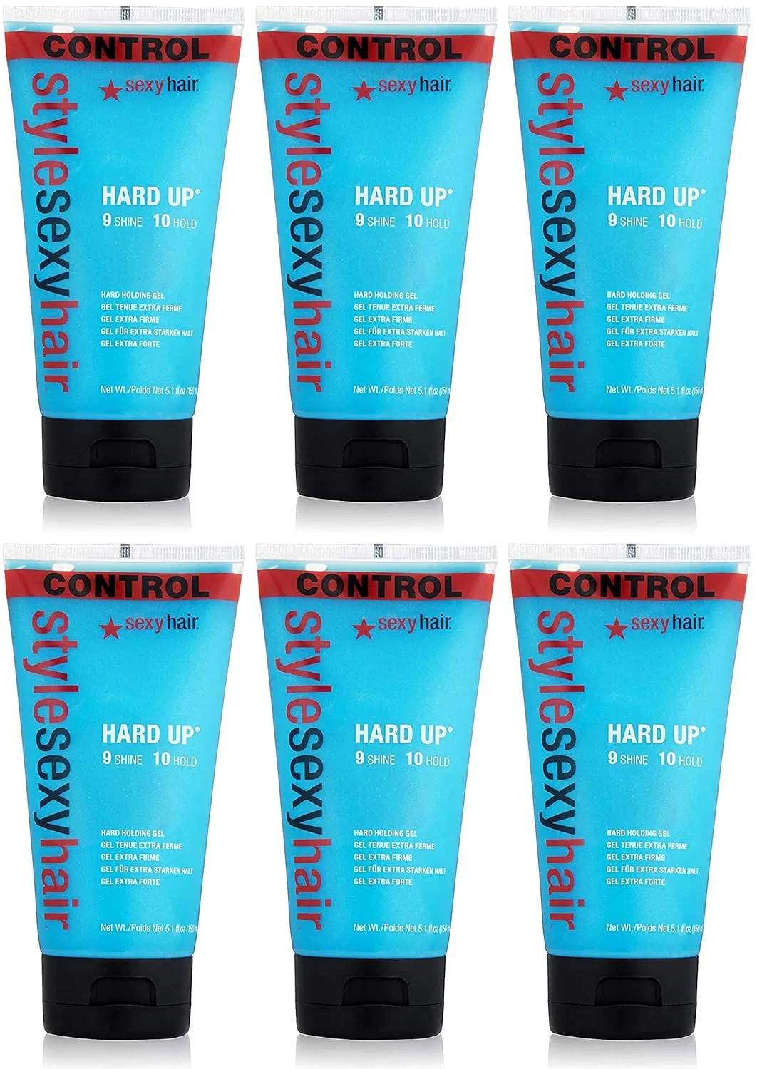 Гель для волос «Hard Up» от Sexy Hair, 150 мл, 6 штук Sexyhair