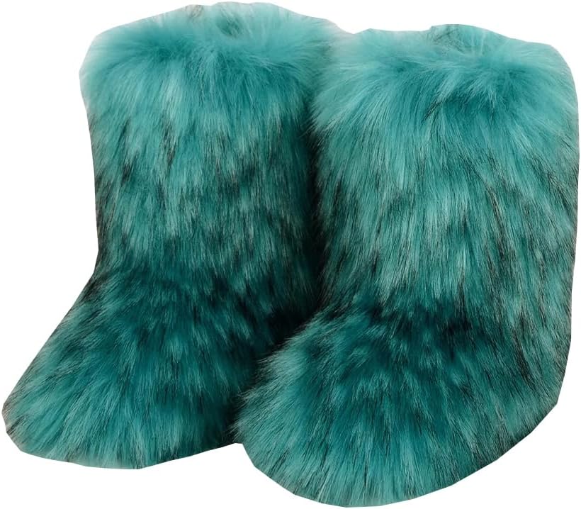 

Детские зимние сапожки с искусственным мехом, теплые и пушистые Auhoho, Color 20