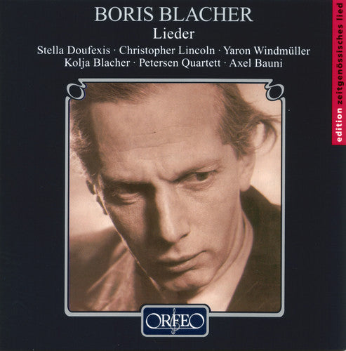 

CD диск Blacher / Doufexis / Windmuller / Lincoln: Lieder