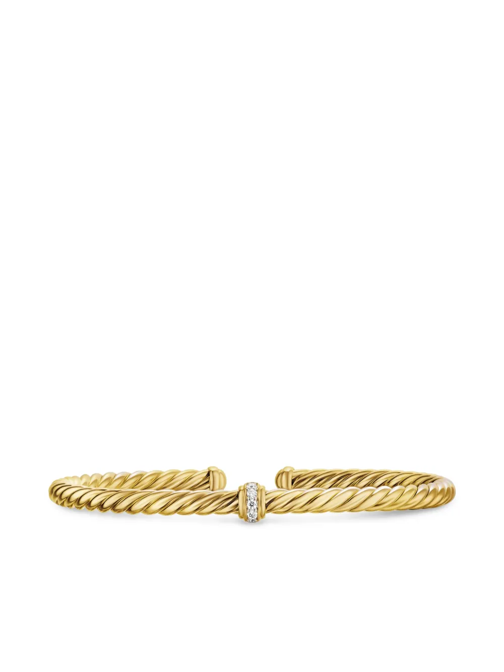 

Браслет Cablespira Flex Station из желтого золота с бриллиантами David Yurman, золотой