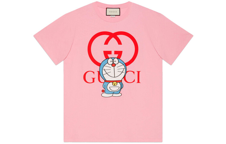 

Doraemon X Футболка женская розовая Gucci