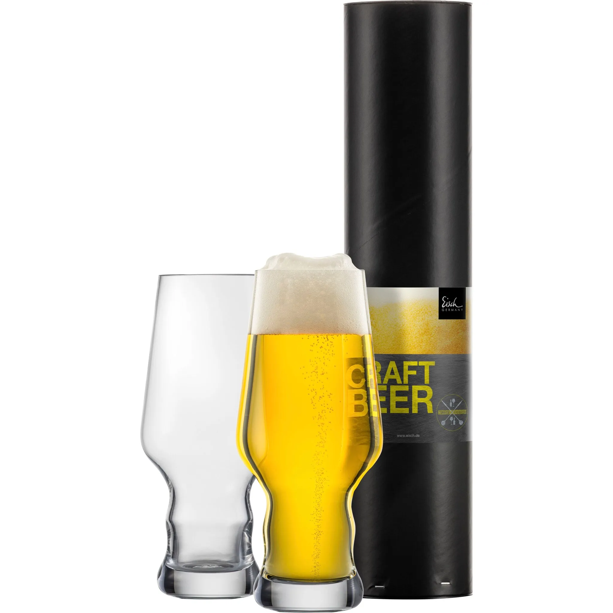 

Бокал для пива Eisch "CRAFT BEER EXPERTS", (набор, 2 шт., 2 стакана для крафтового пива в подарочном тубусе), 2 шт., 450 мл, цвет transparent