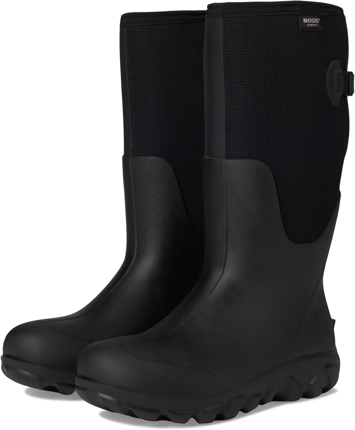 

Мужские классические высокие непромокаемые ботинки BOGS с регулируемой голенью, черный