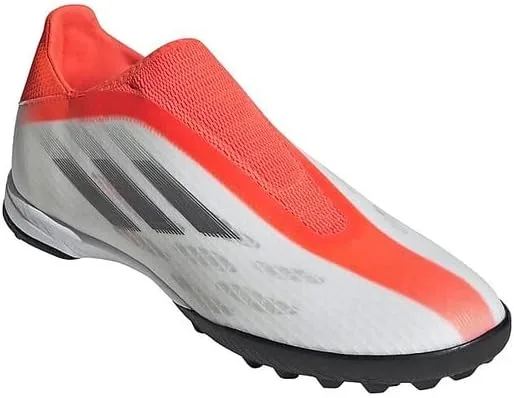 Кроссовки для бадминтона Adidas Unisex X, белый/красный — фото 4
