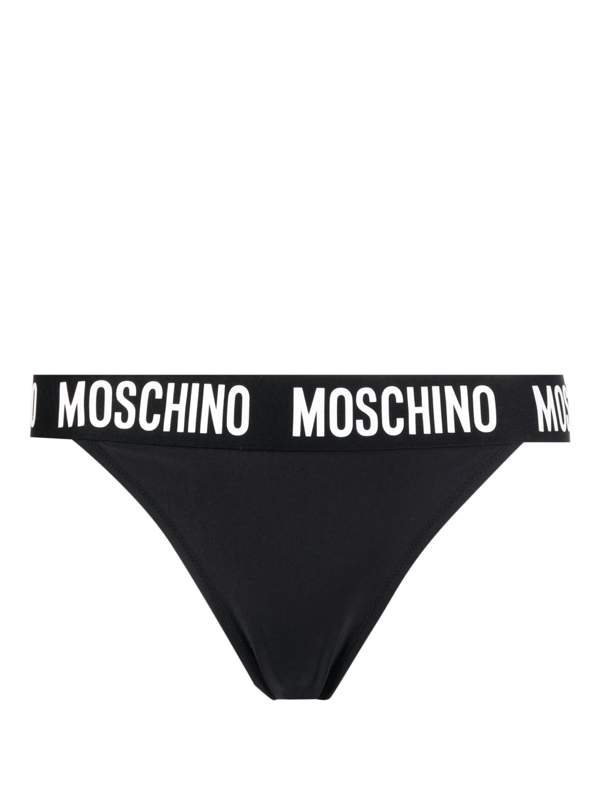 

Плавки бикини с логотипом Moschino, черный
