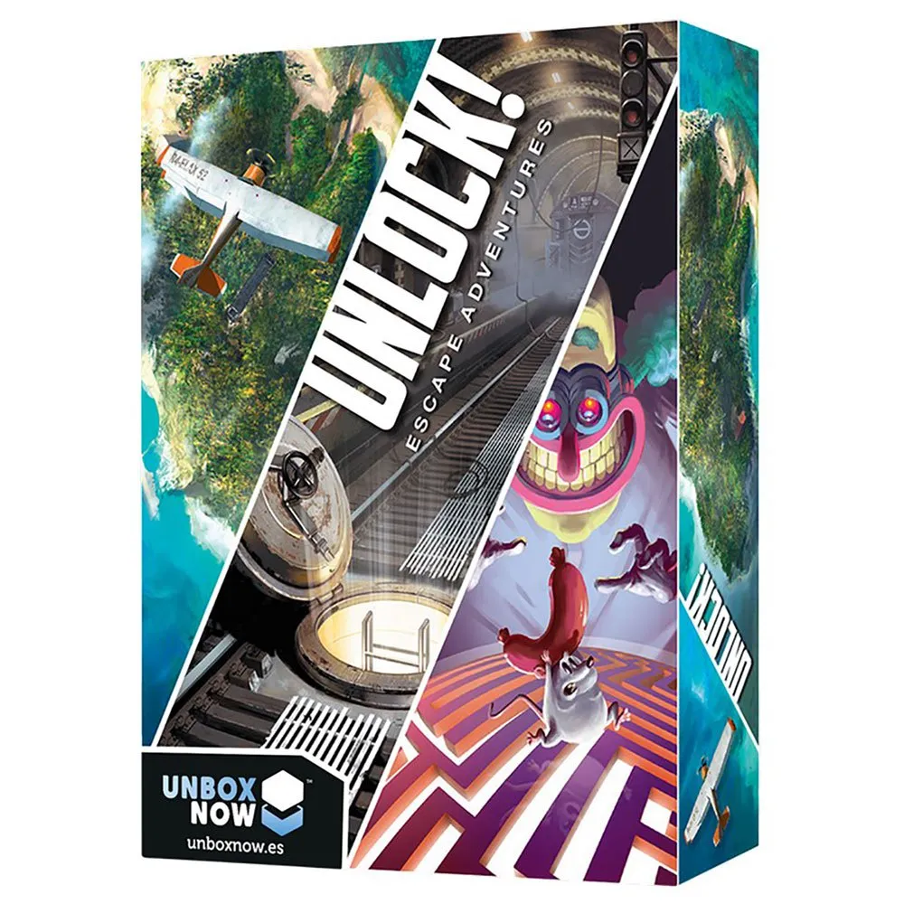 

Детская настольная игра Bandai Unlock! Escape Adventures, серебряный