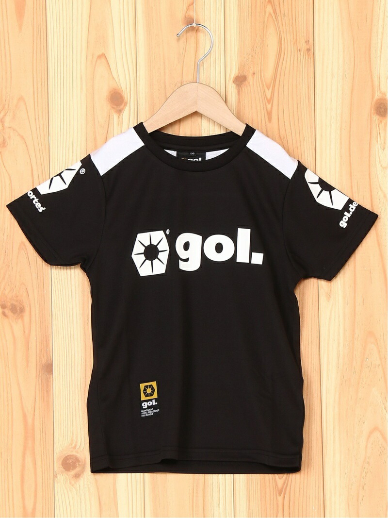 (К) Младшая тренировочная футболка Gol., Black