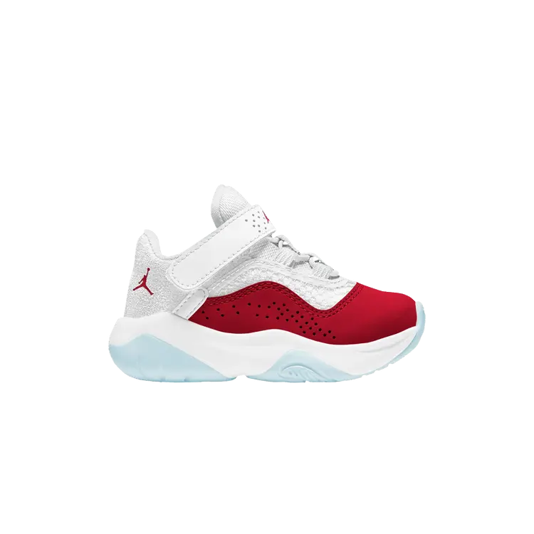 

Кроссовки Air Jordan 11 CMFT Low TD White Gym Red, белый