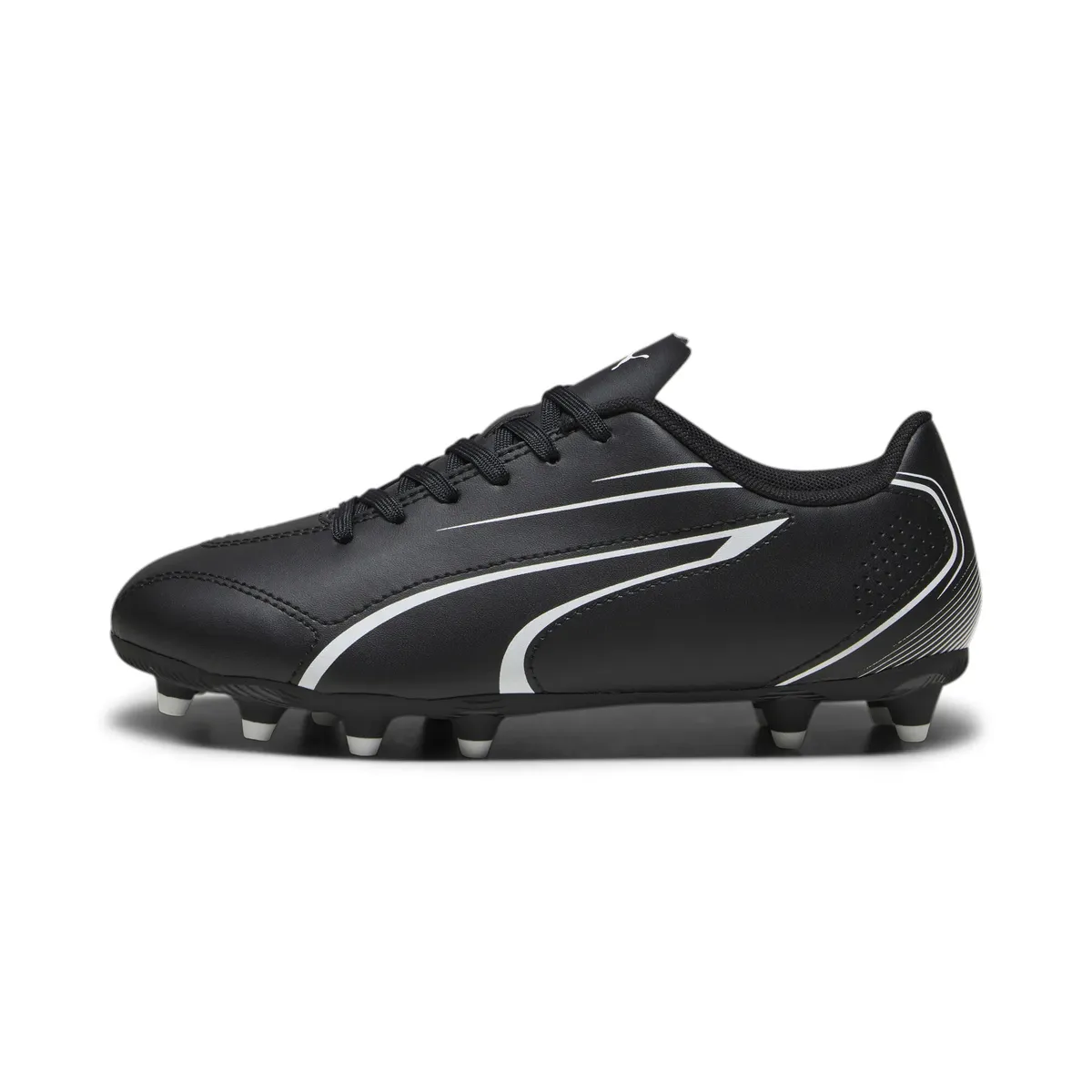 Футбольные бутсы PUMA "VITORIA FG/AG JR", белый — фото 2