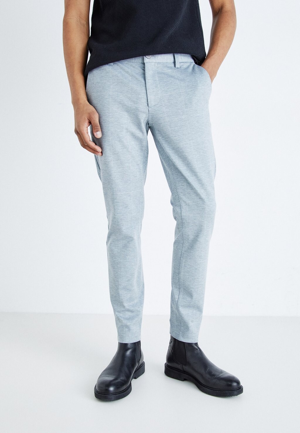 

Чино ONSMARK TAP CHECK PANT Only & Sons, цвет griffin