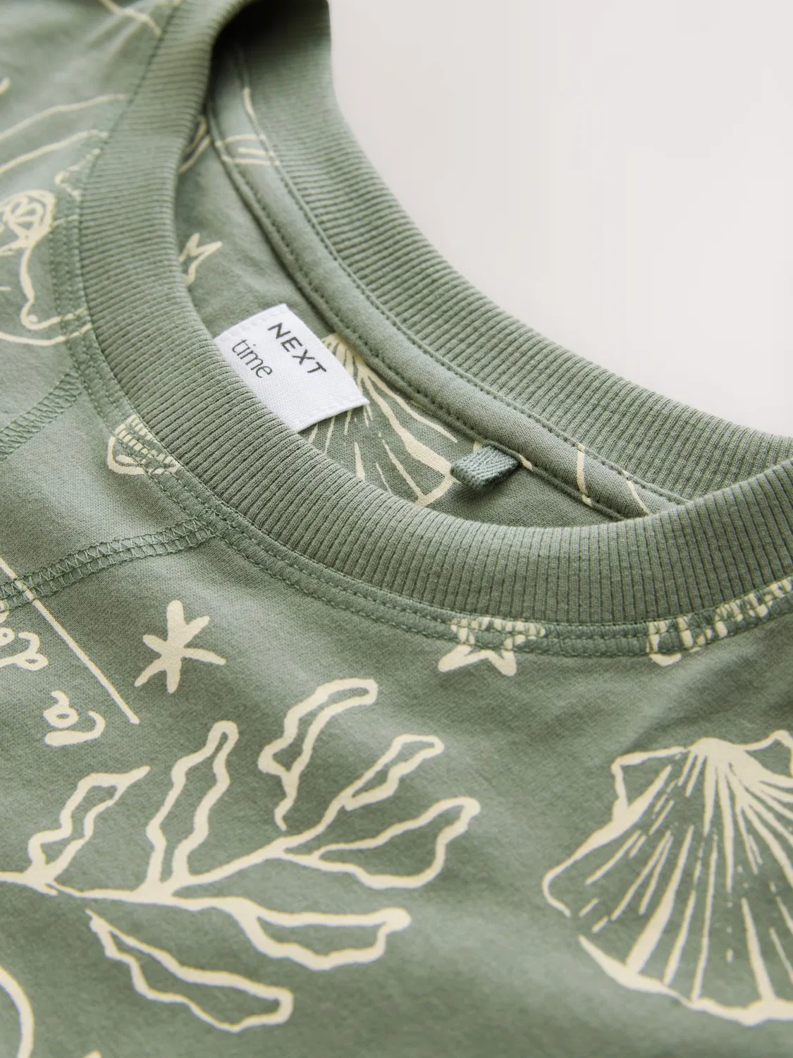 Ночная рубашка Next, Green/Khaki — фото 2