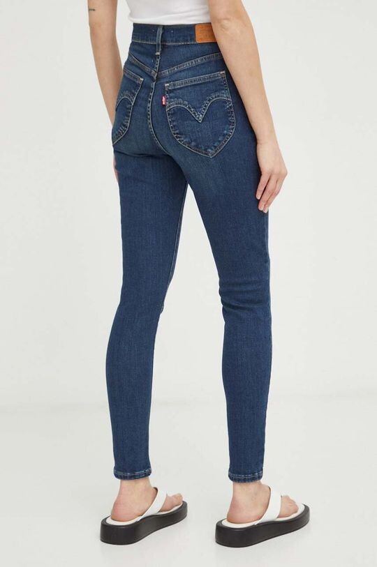 Джинсы РЕТРО ВЫСОКИЕ СКИННИ Levi's, темно-синий — фото 3