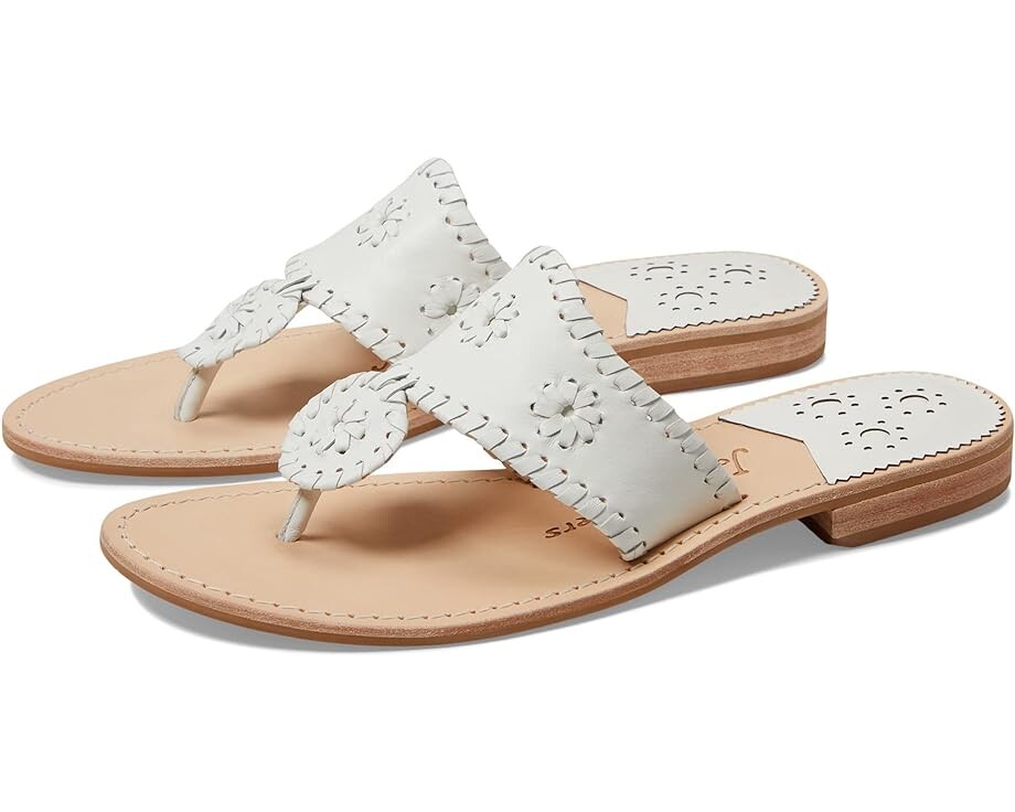 Сандалии Jack Rogers Jacks Flat, цвет White/White