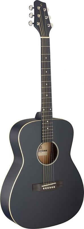 

Акустическая гитара Auditorium guitar with basswood top, black