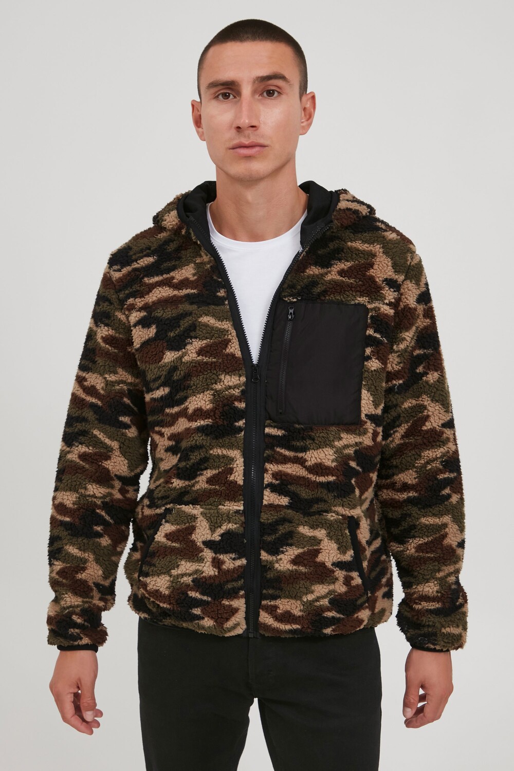 

Куртка !SOLID Kurzjacke, зеленый
