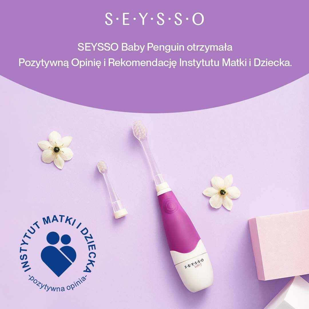 Звуковая зубная щетка для детей SEYSSO Baby Penguin 0-3, 1 шт — фото 3