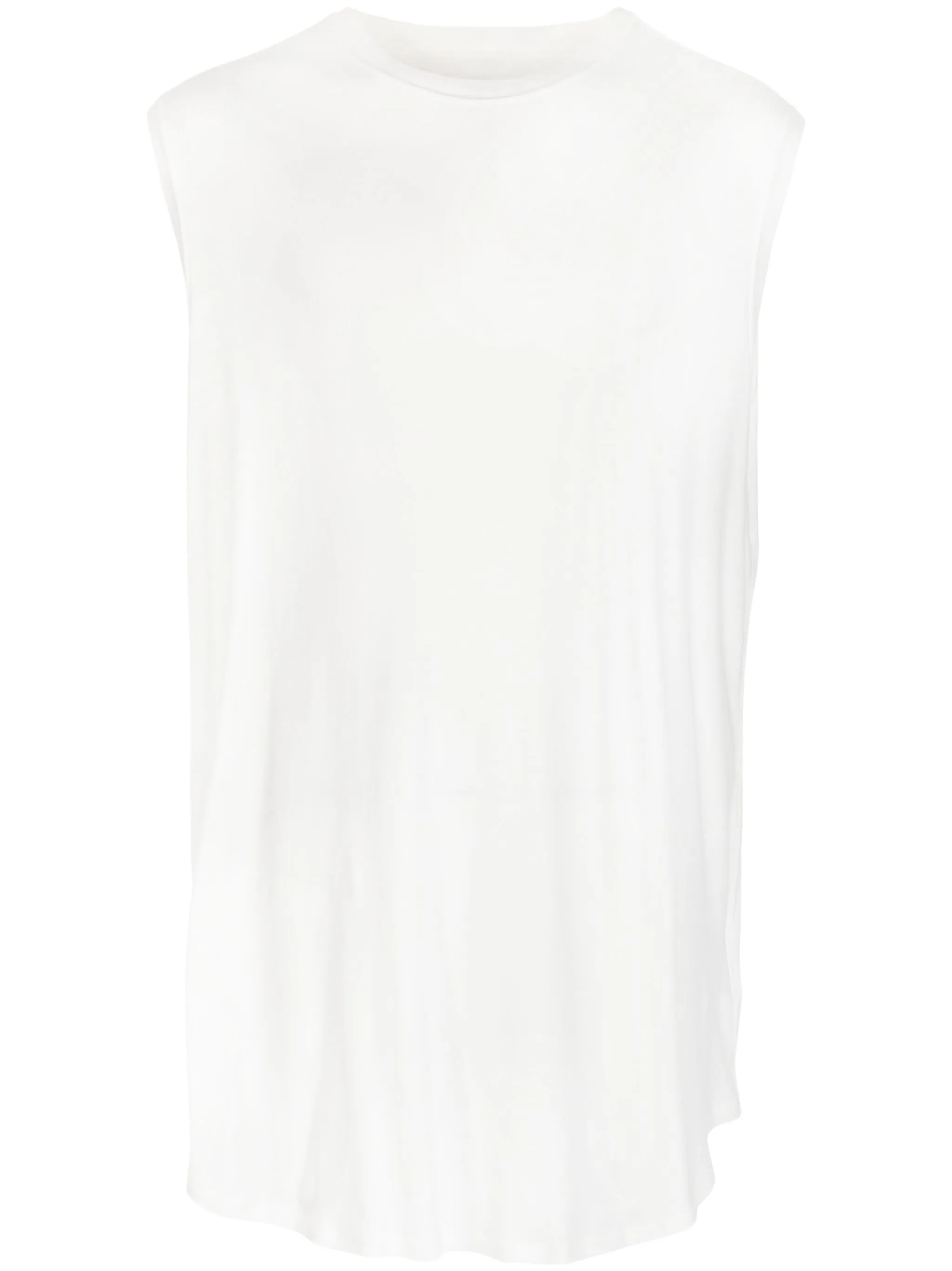 

Топ с закругленным подолом Julius, белый