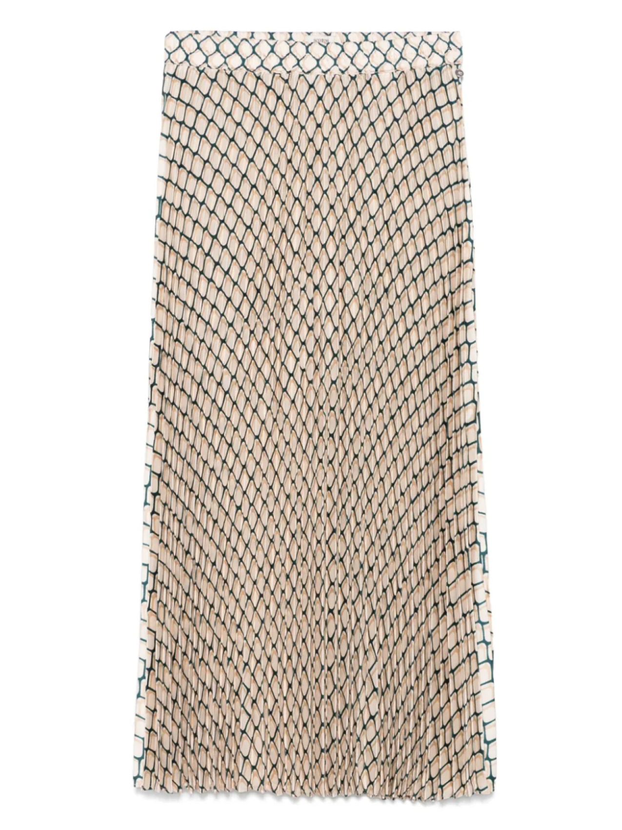

Scotch & Soda плиссированная юбка миди, нейтральный