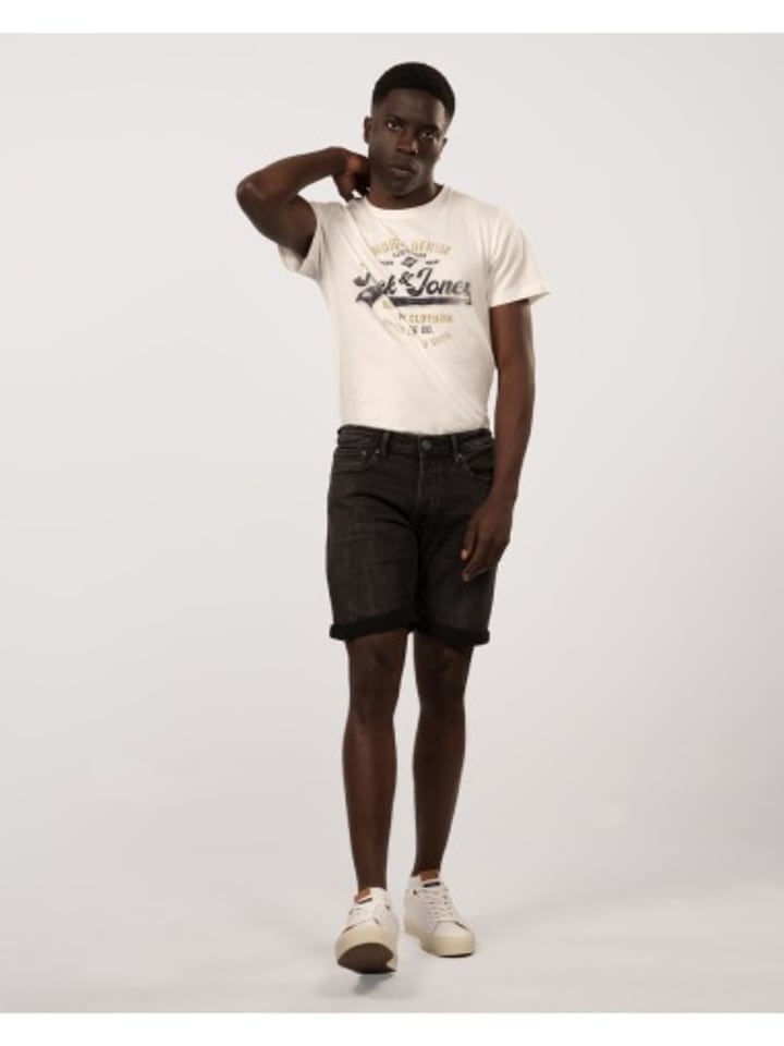 

Тканевые шорты Jack & Jones, черный