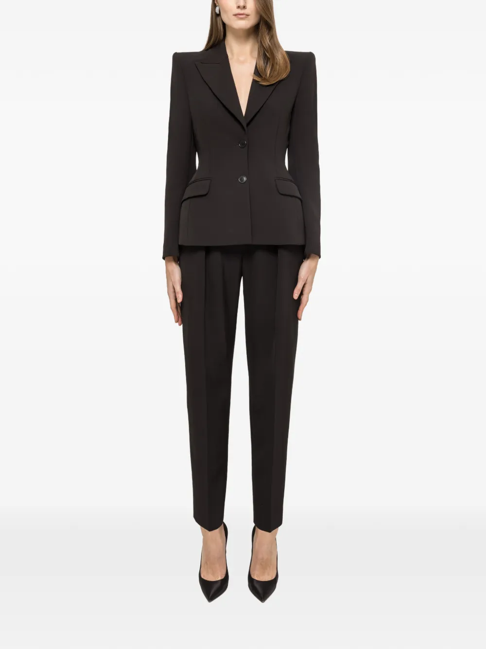 

Брюки с завышенной талией Nissa, черный