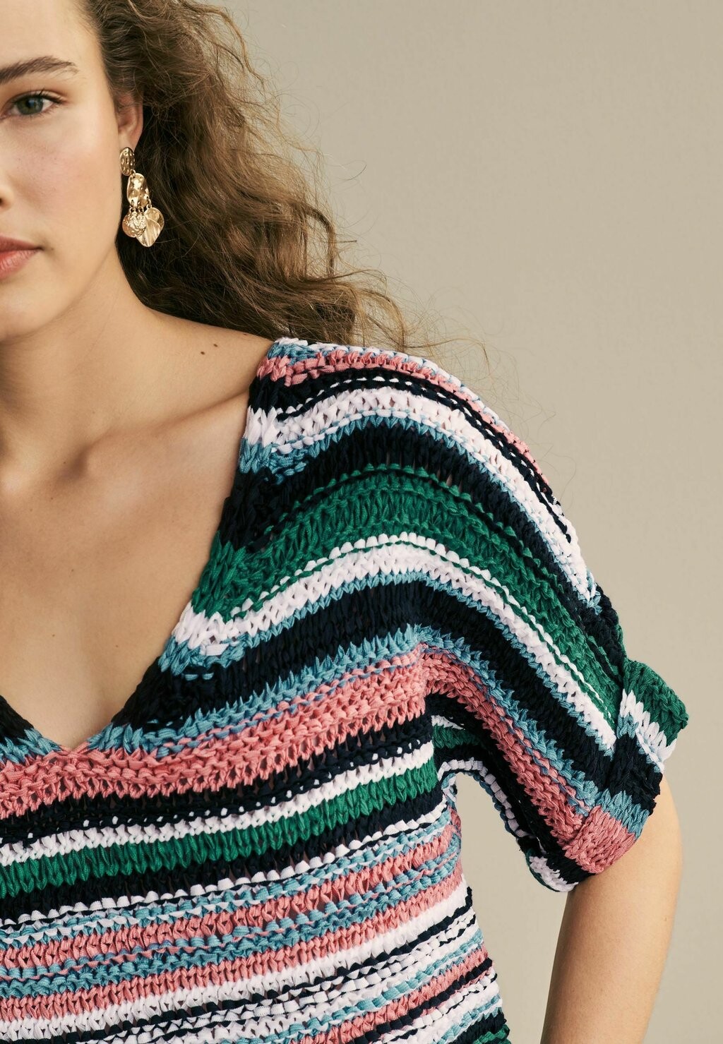 

Принт на футболке SHORT SLEEVE STITCH Next, розовый