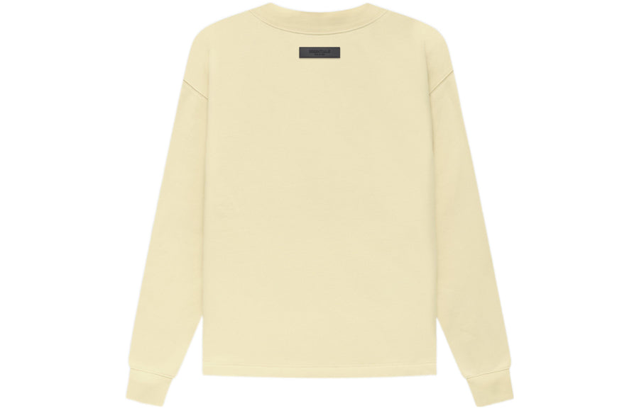 Худи Fear of God Essentials FW22 Relaxed Crewneck Canary, желтый — фото 3