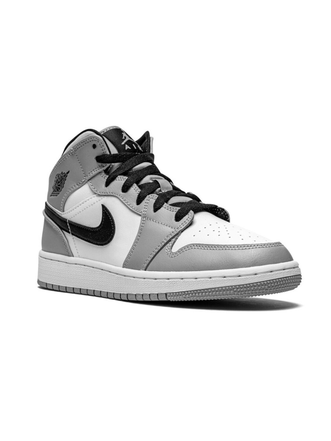 

Кроссовки Air Jordan 1 Mid Jordan Kids, серый