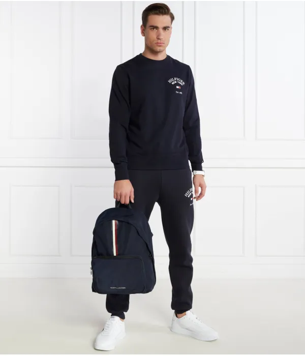 Толстовка WCC Arched Varsity Straight fit Tommy Hilfiger, синий — фото 2