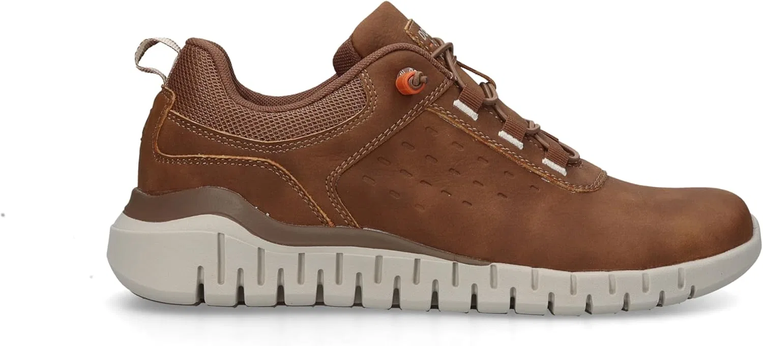 Мужские низкие кроссовки Dockers by Gerli, сменная стелька, Light Brown 340 — фото 2
