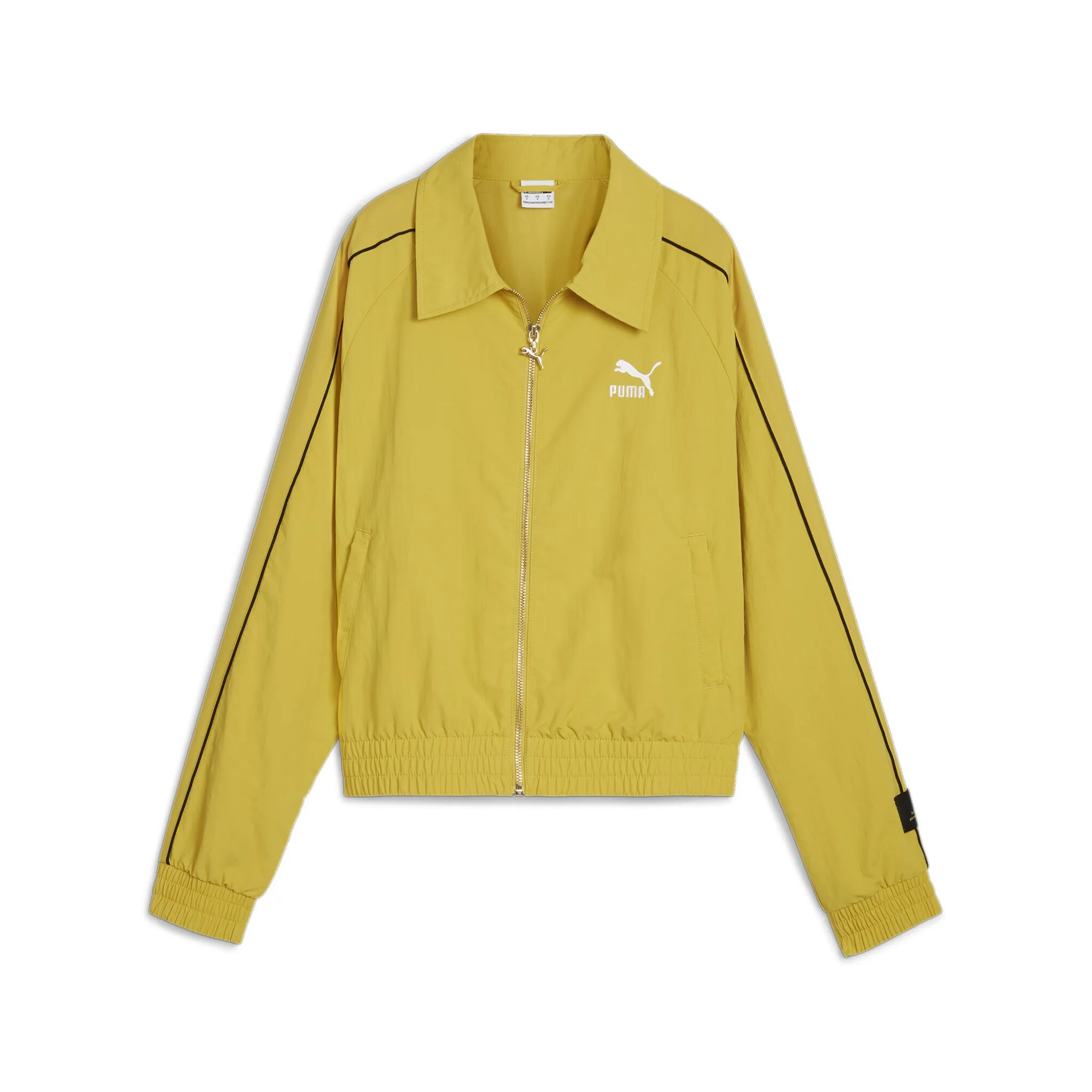 

Тренировочная куртка PUMA "PLAY LOUD T7 тренировочная куртка женская", цвет Fresh Pear Yellow