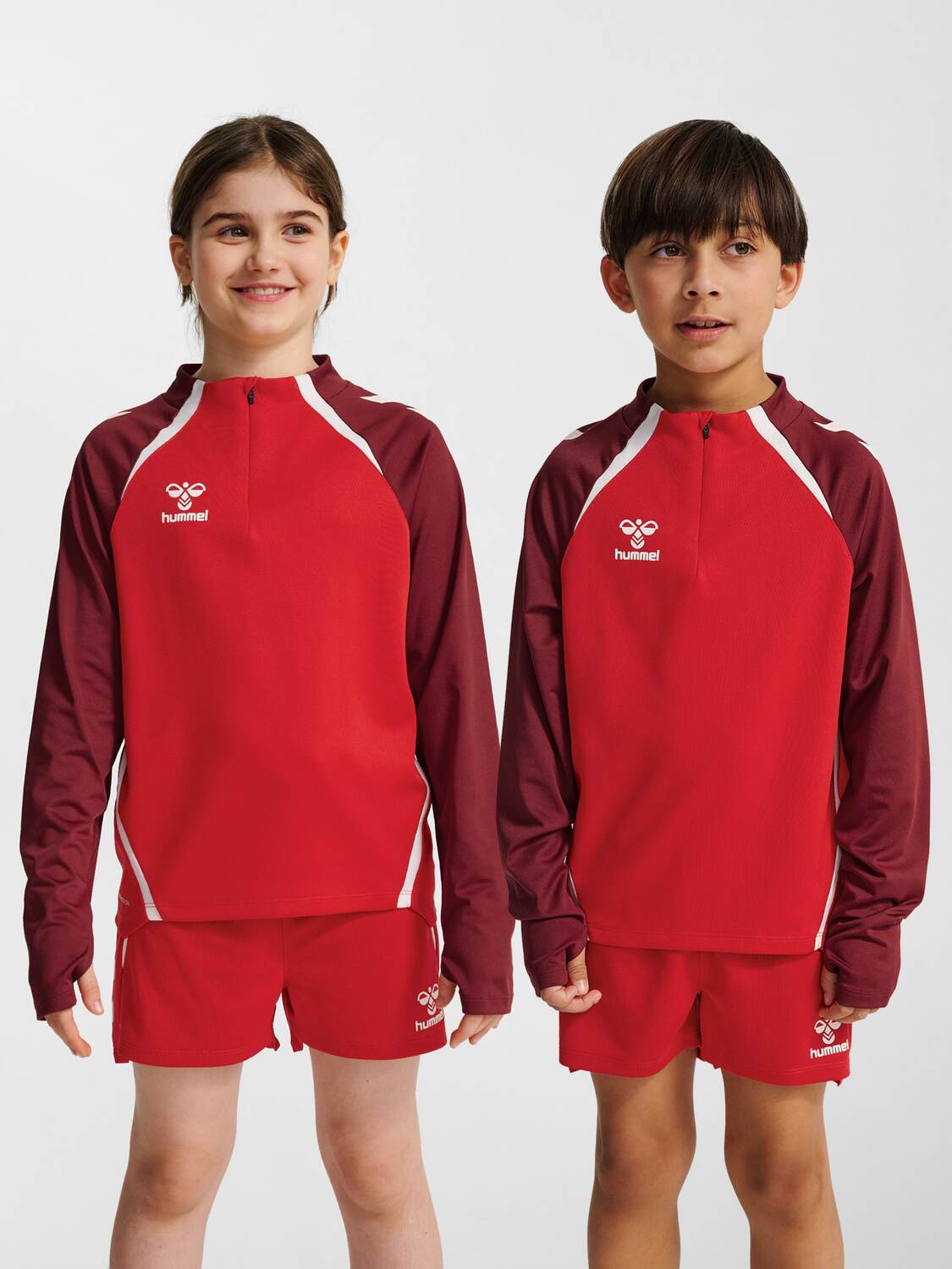 Hummel Спортивная толстовка 'Lead 2.0' в красном цвете — фото 4