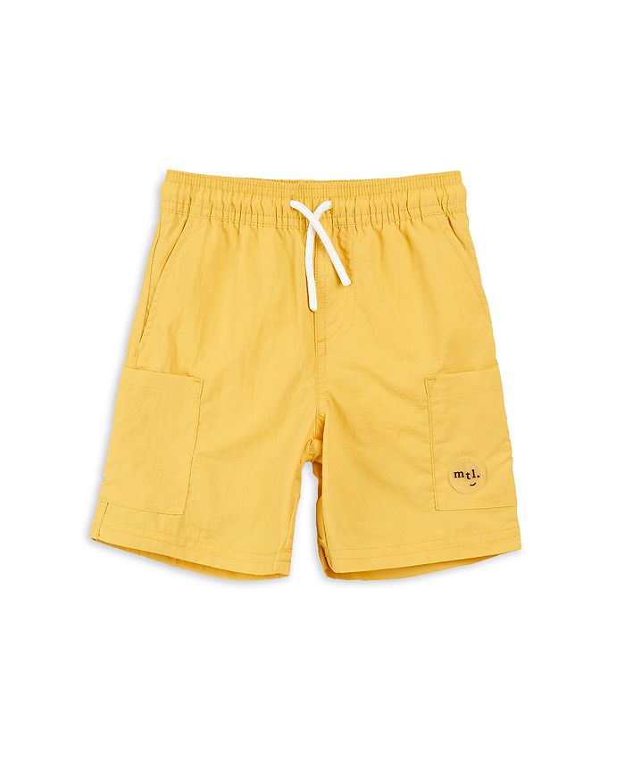 

Детские шорты для плавания с эффектом "кринкл" - Little Kid Miles The Label, желтый