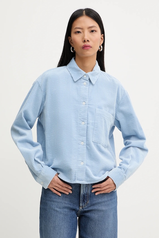 

Вельветовая рубашка Marc O'Polo, синий