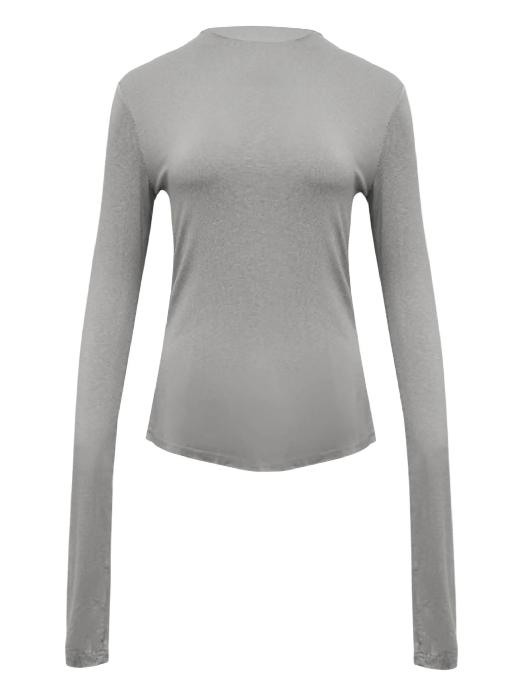 

Топ из джерси с длинными рукавами Hache, серый