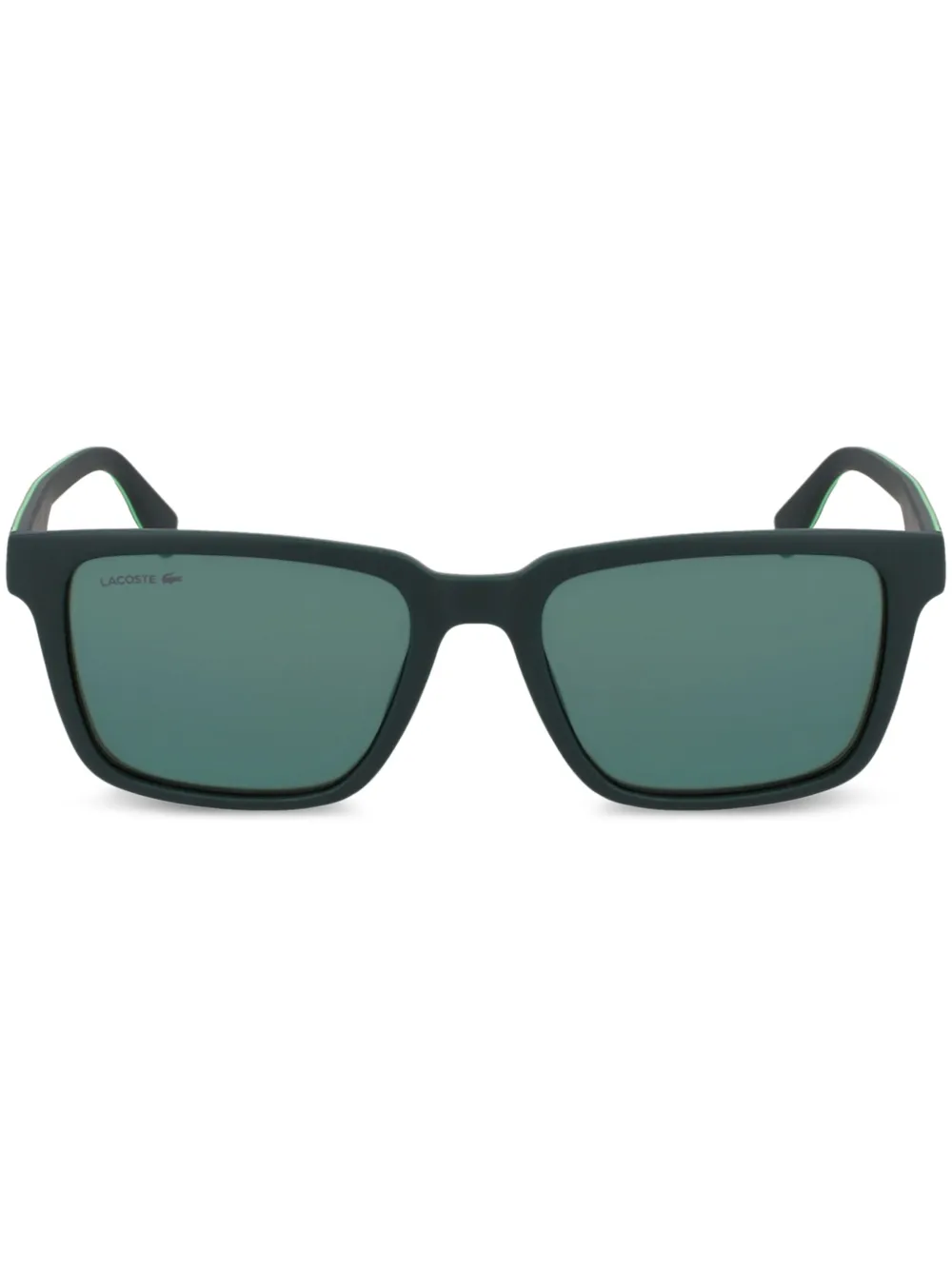 

Солнцезащитные очки в квадратной оправе Lacoste, зеленый
