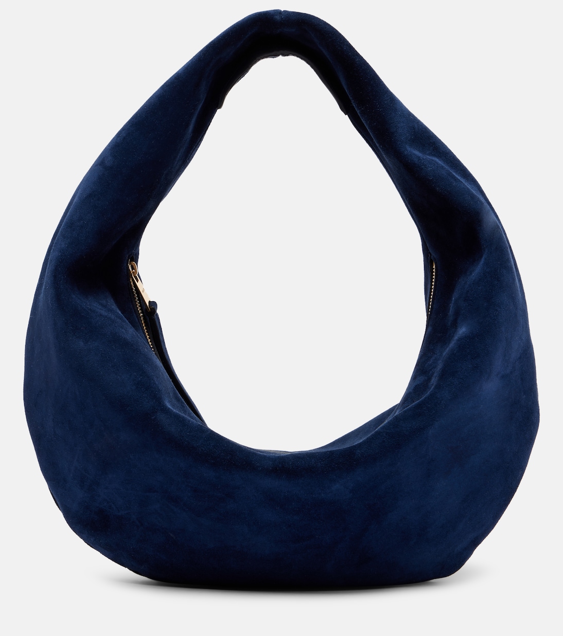 

Замшевая сумка через плечо Olivia Medium Khaite, Midnight Navy